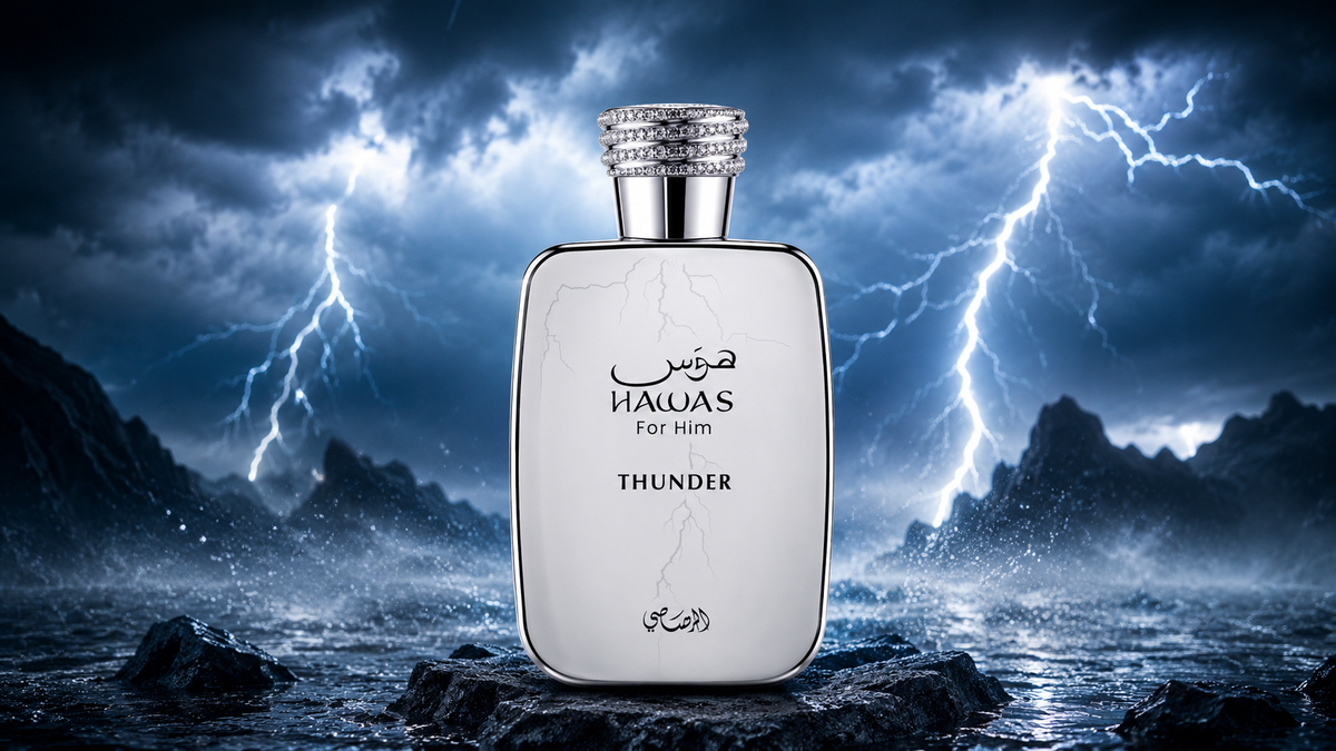 Rasasi Hawas Thunder Eau De Parfum 100ml (3.38oz)