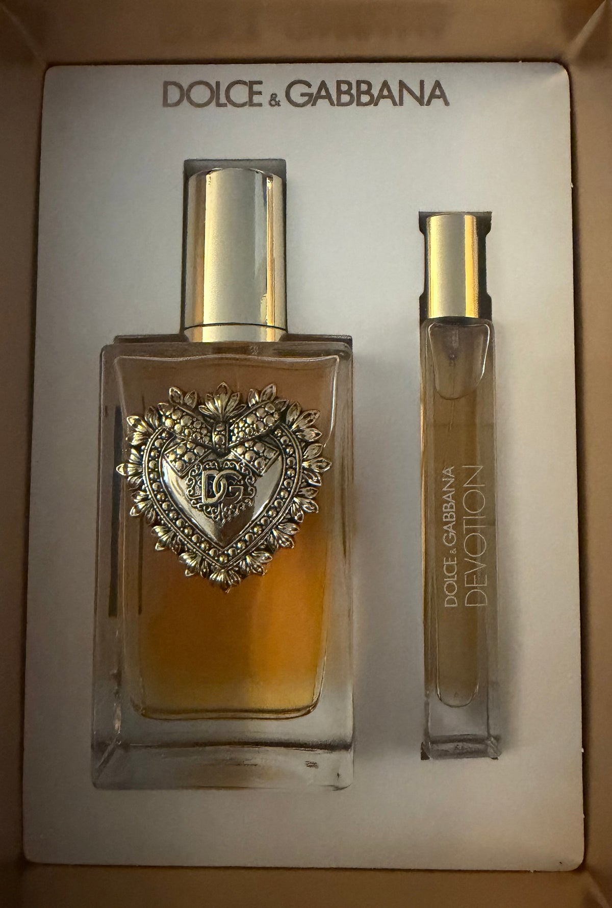 Dolce & Gabbana Devotion Eau de Parfum Gift set (3.4oz + 10ml Travel Spray)