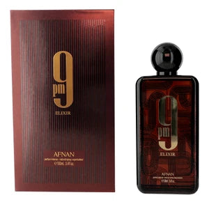 9 PM Elixir by Afnan, 3.4 oz EDP Spray for Men