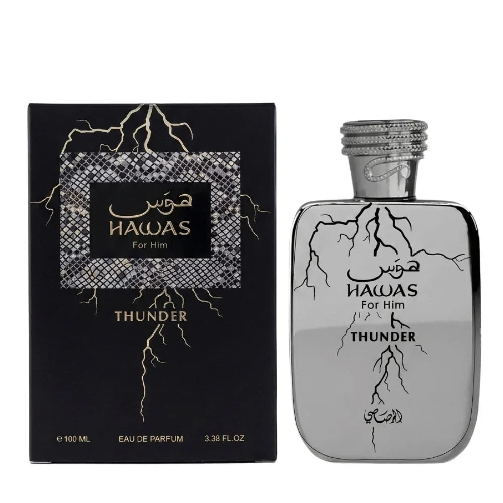 Rasasi Hawas Thunder Eau De Parfum 100ml (3.38oz)